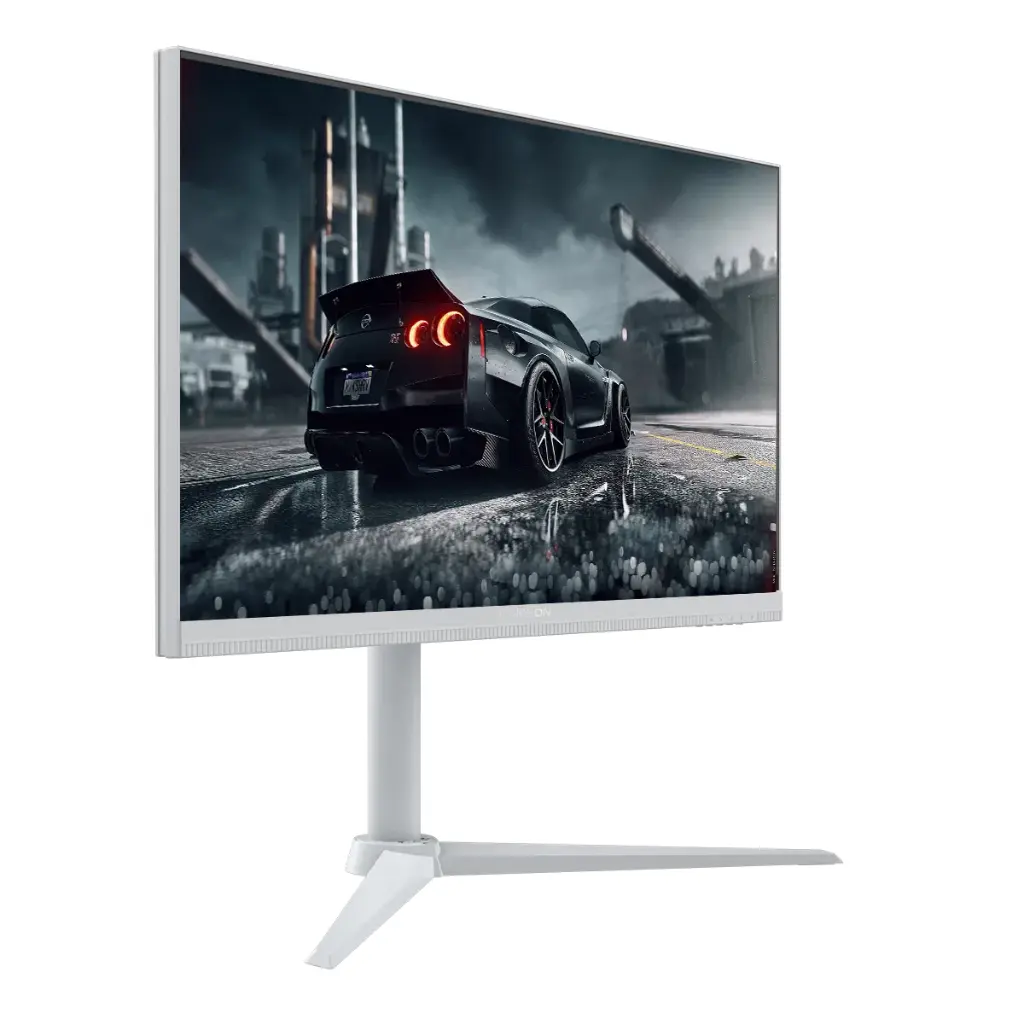 GAMEON White Monitor 24" 190Hz, 0.5ms, Fast IPS Gaming Monitor - GOA24FHD190IPS 
