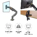 NB Monitor Desk Mount Stand Full F80
