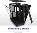 CASE NZXT H6 RGB FLOW BLACK