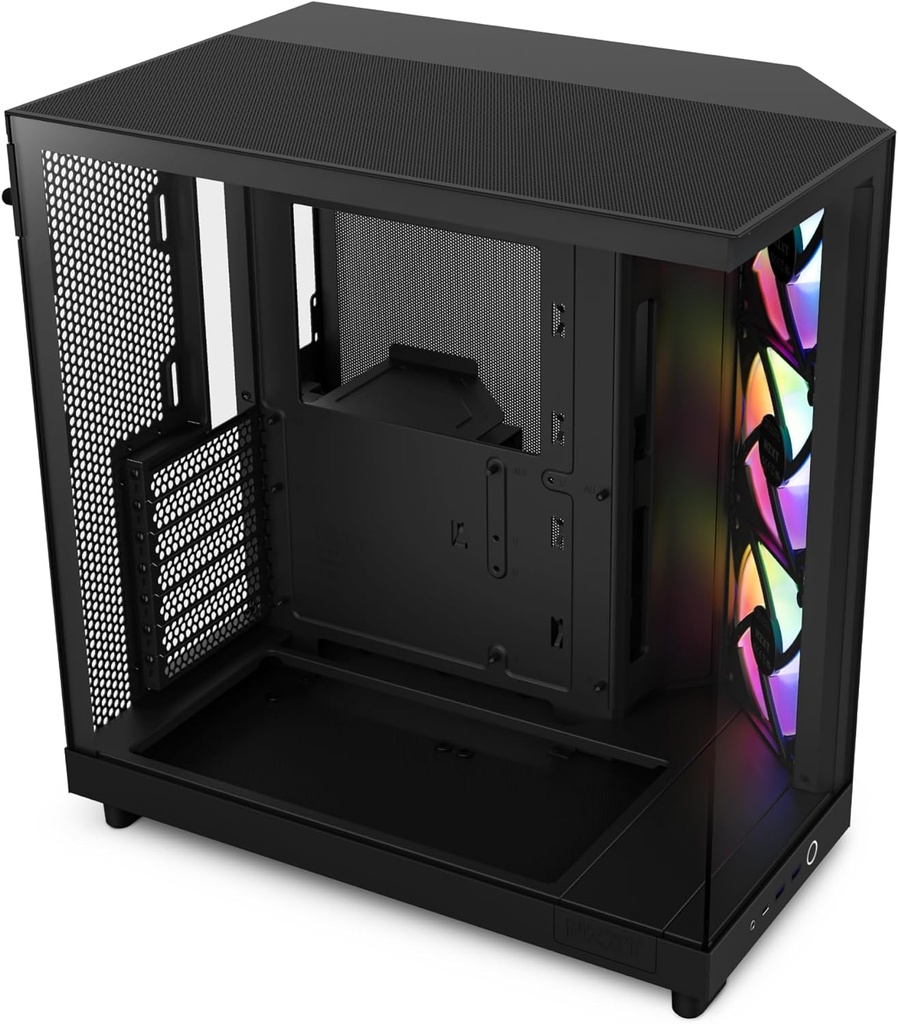 CASE NZXT H6 RGB FLOW BLACK