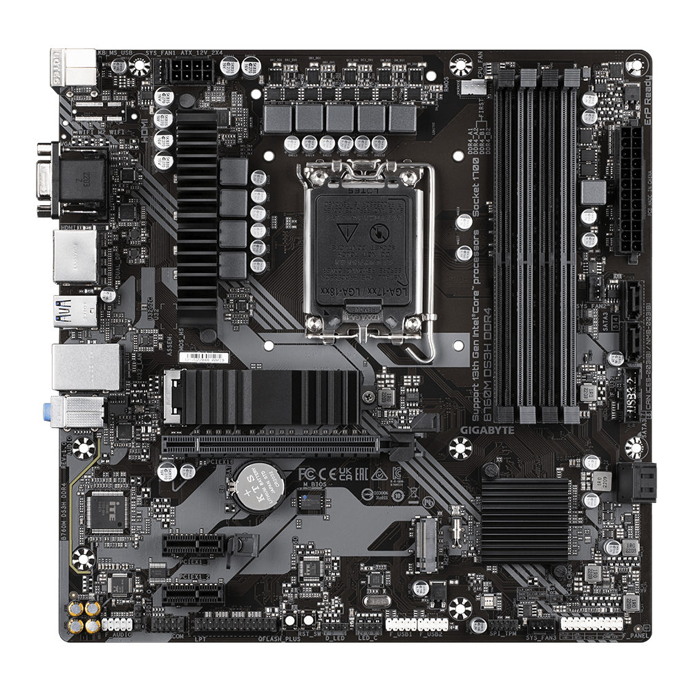 MB B760M DS3H GIGABYTE DDR4