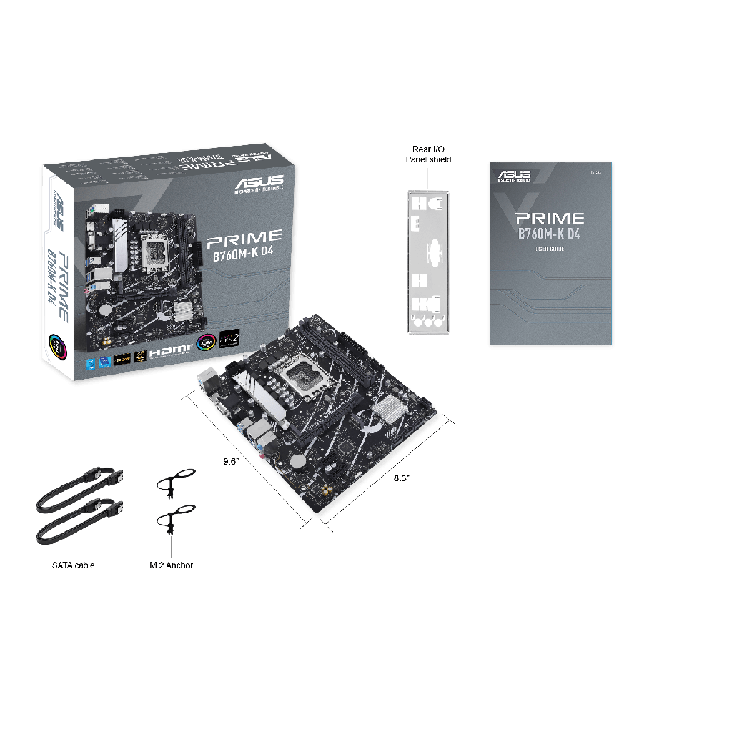 MB ASUS PRIME B760M-K D4