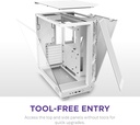 CASE NZXT H6 FLOW WHITE RGB