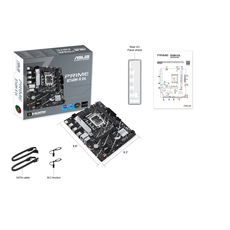 MB ASUS PRIME B760M-R D4