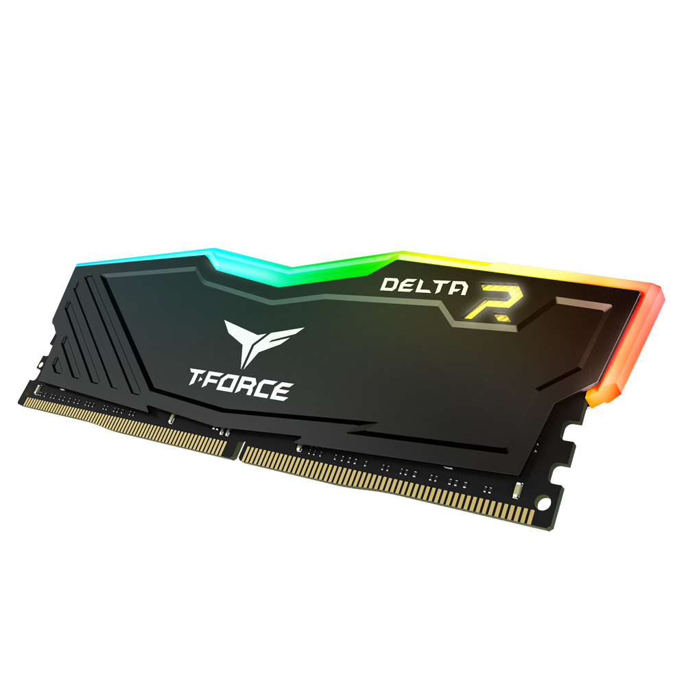RAM 16GB 3600MHZ RGB 8X2 TEAM T-FORCE BLACK