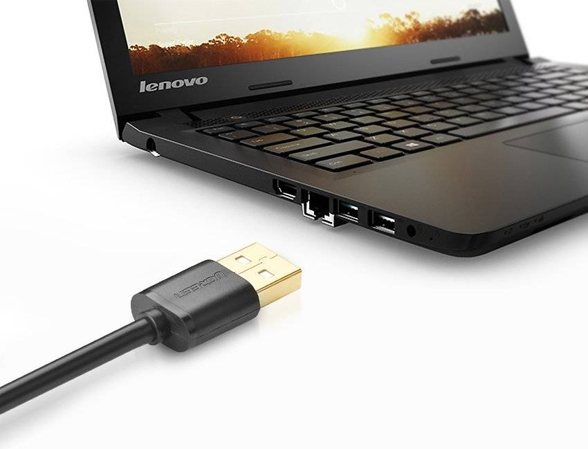CABLE UGREEN USB 2.0 A MALE TO A FEMALE CABLE 2M - 10316
