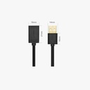 CABLE UGREEN USB 2.0 A MALE TO A FEMALE CABLE 2M - 10316