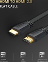 CABLE UGREEN HDMI FLAT 5M - 50821