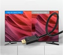 CABLE UGREEN DISPLAY PORT MALE TO MALE 1.5M - 10245