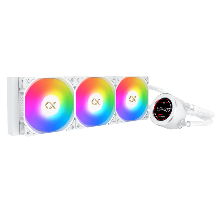 Liquid Cooler Xigmatek FROZR-O ARCTIC 360mm RGB LCD display