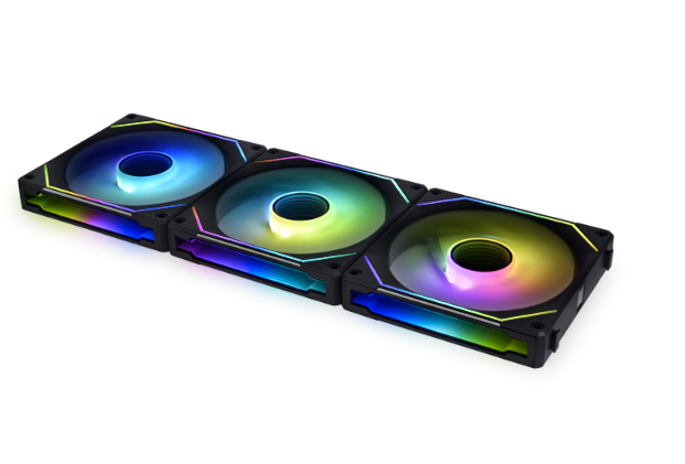 LIAN LI UNI Fan SL-INF 120 INFINITY BLACK RGB 2100RPM (3pcs)