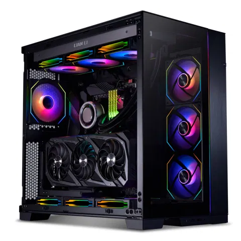 LIAN LI UNI Fan SL-INF 120 INFINITY BLACK RGB 2100RPM (3pcs)