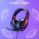 Redragon Cronus wired headset H211 BLACK RGB