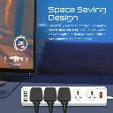 Promate Power Strip, 10 Ac Outlets, 6 Usb, 5m PowerMatrix-5m.uk
