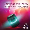 Promate LumiSound 360, Bluetooth 5.0, 8W Speaker - Glitz.Black