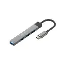 Promate USB-c Hub, 4-in-1 Type-c LiteHub-4 - GREY 