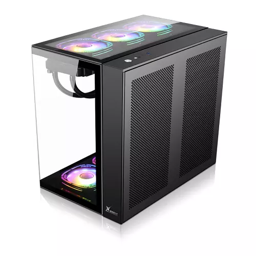 CASE VELOX PRO BLACK ATX 3TG 7 FANS RGB