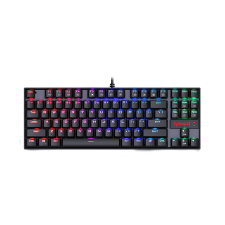 KEYBOARD REDRAGON K552RGB black (RED SWITCH)