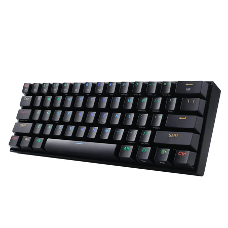 KEYBOARD REDRAGON K530 BROWN SWITCH Wireless BLACK RGB