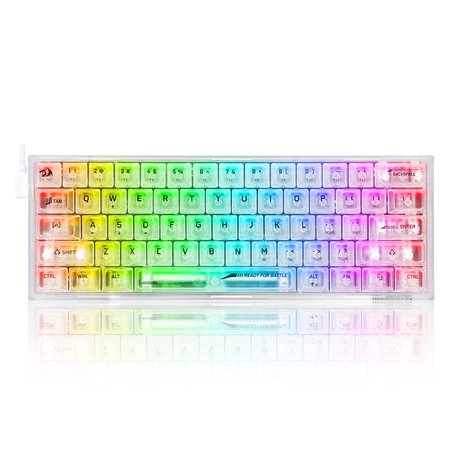 KEYBOARD REDRAGON K617-CT WHITE