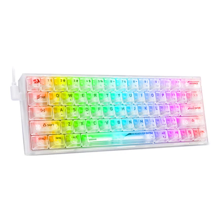 KEYBOARD REDRAGON K617-CT WHITE