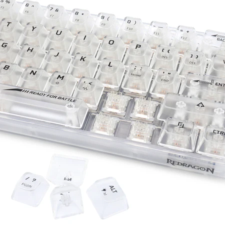 KEYBOARD REDRAGON K617-CT WHITE