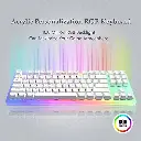 WOMIER K87 GAMING KEYBOARD RGB (87KEYS) 