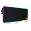 MOUSE PAD 2XL RGB CAMEL TECH BLACK