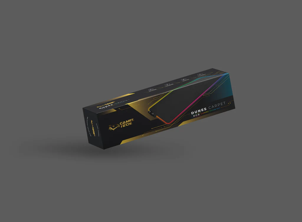 MOUSE PAD 2XL RGB CAMEL TECH BLACK