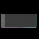 (PDX115-BK) Porodo Gaming RGB MousePad with 15W Wireless Charger - Black