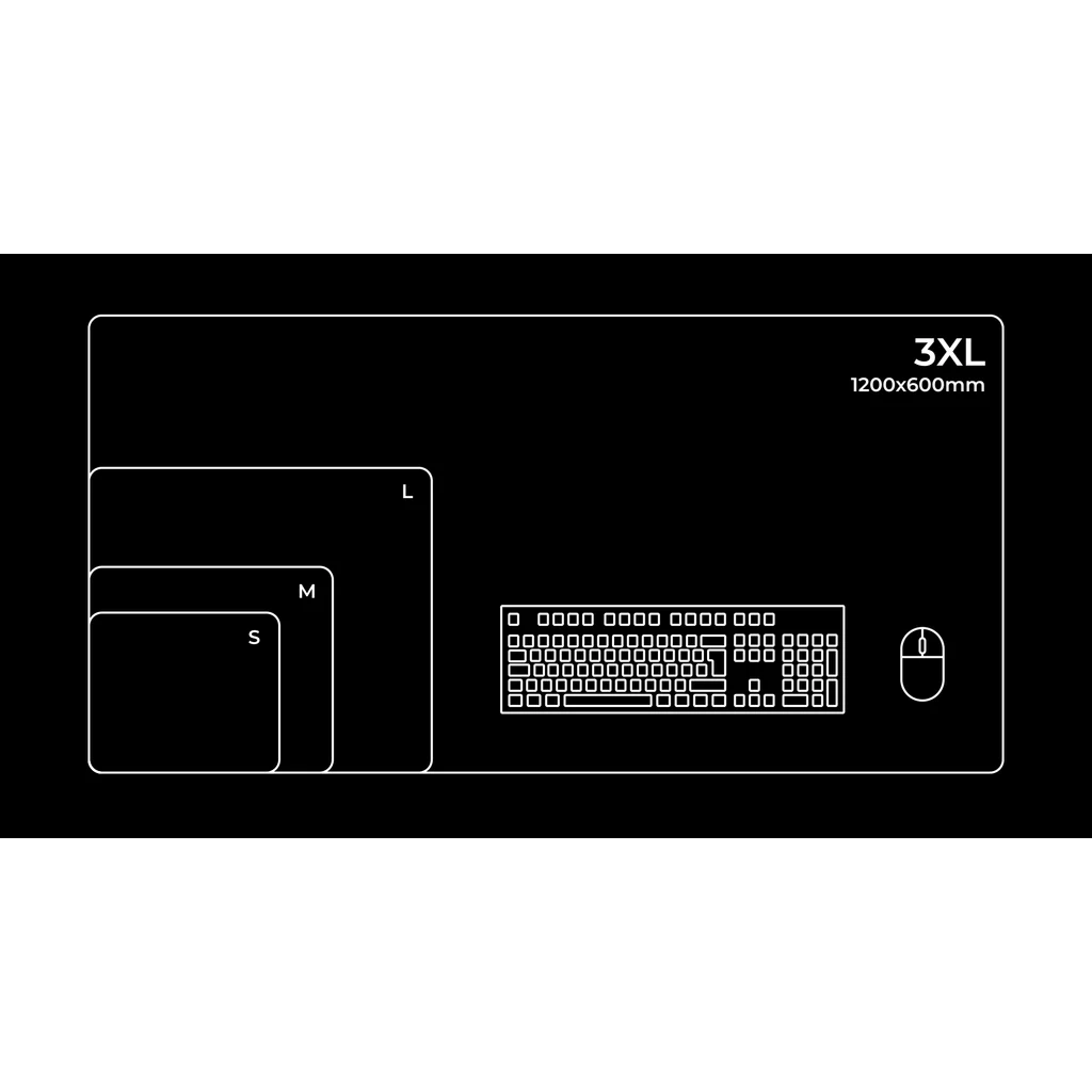 MOUSE PAD 3XL CamelTech WHITE