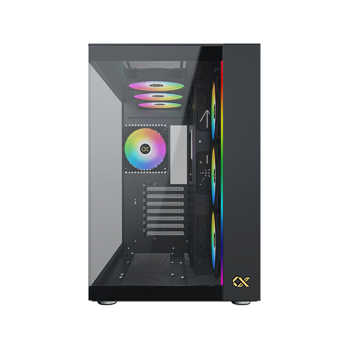CASE XIGMATEK AQUA ULTRA AIR 7 FAN RGB BLACK