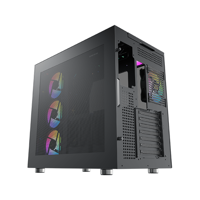 CASE XIGMATEK AQUA ULTRA AIR 7 FAN RGB BLACK