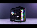 CASE XIGMATEK AQUA ULTRA AIR 7 FAN RGB BLACK