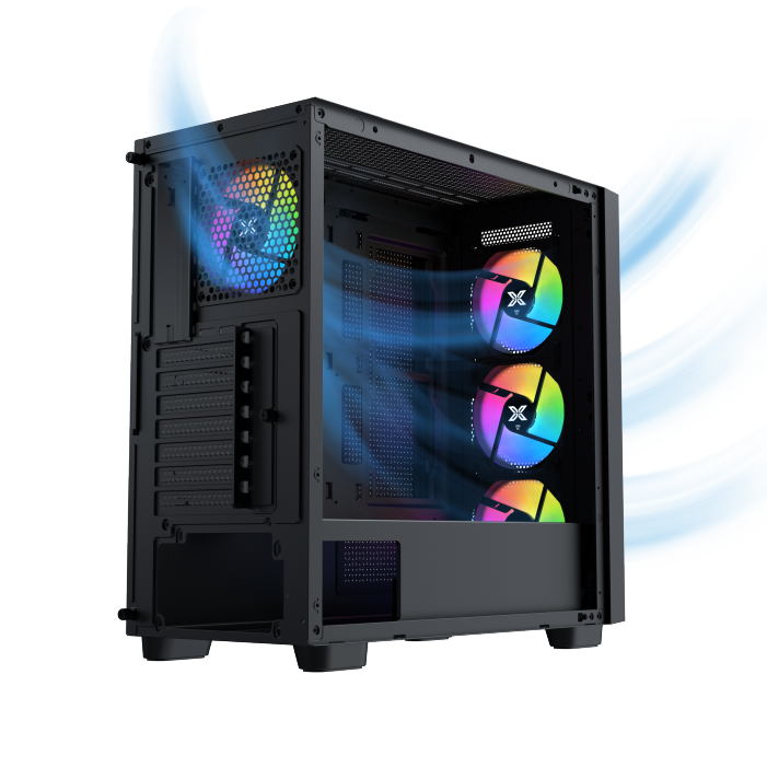 CASE XIGMATEK GAMING Z PRO 4 FAN RGB