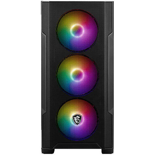MSI MAG FORGE M100R Micro ATX Tower Gaming Case BLACK