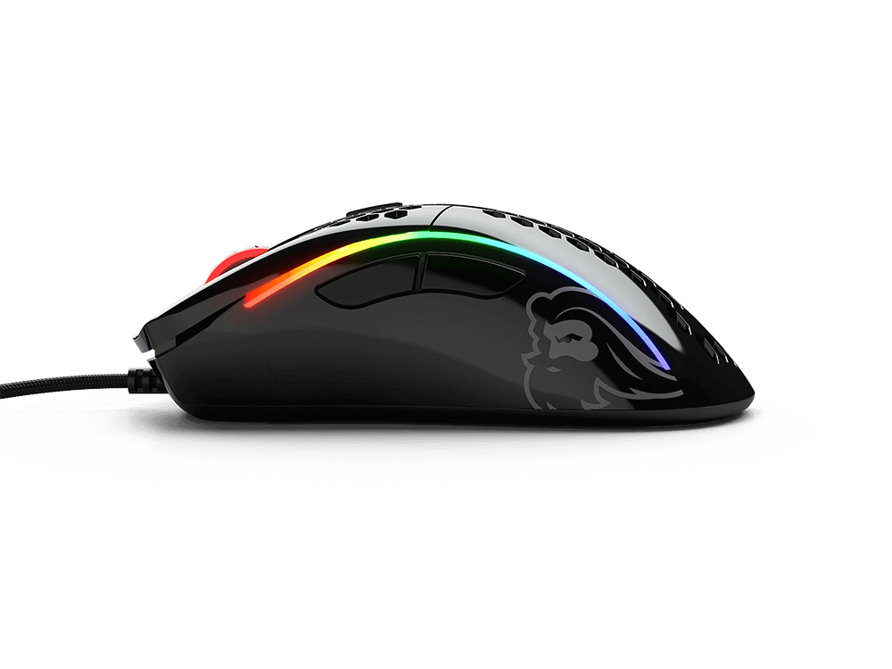 MOUSE GLORIOUS MODEL D GLOSSY BLACK