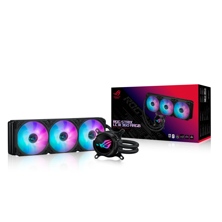 COOLER ASUS ROG STRIX LCD III 360 ARGB 