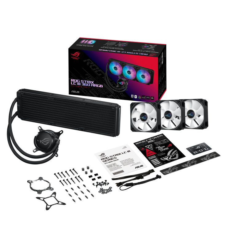 COOLER ASUS ROG STRIX LCD III 360 ARGB 