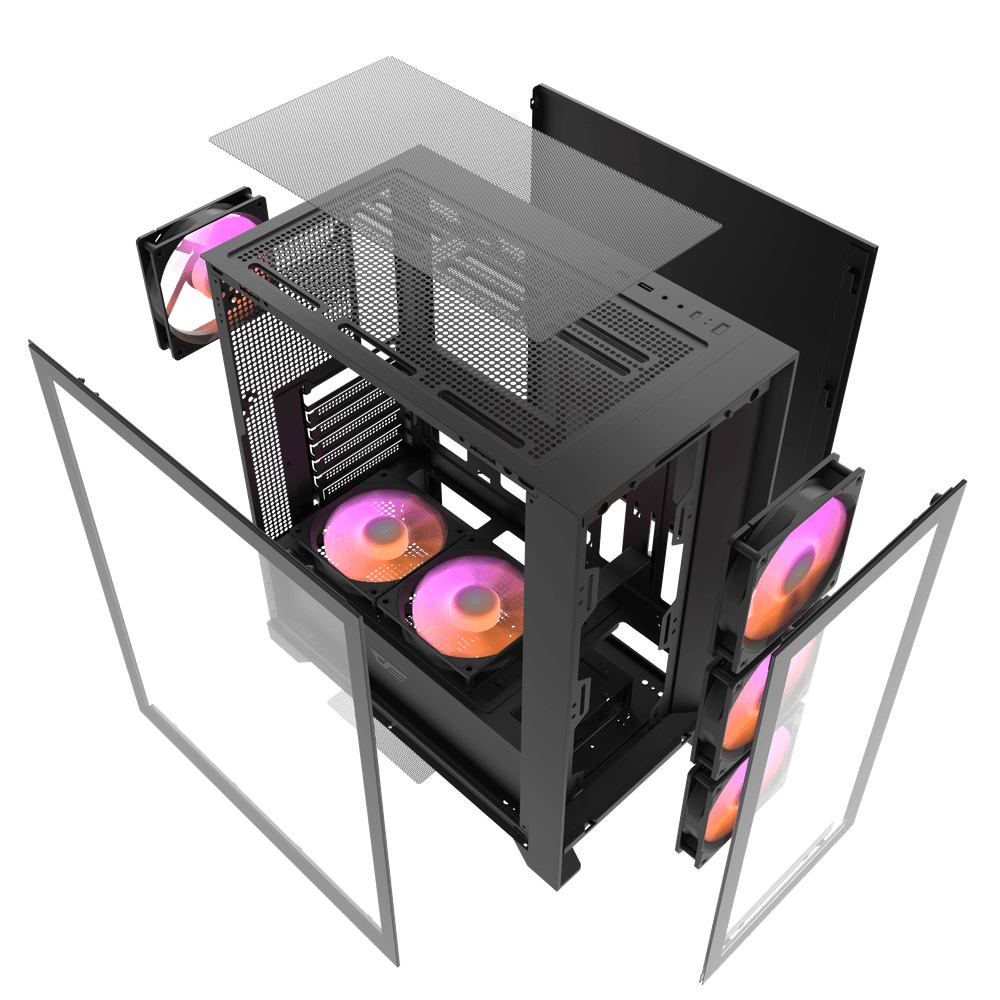 Darkflash DRX70 Glass ATX PC Case 