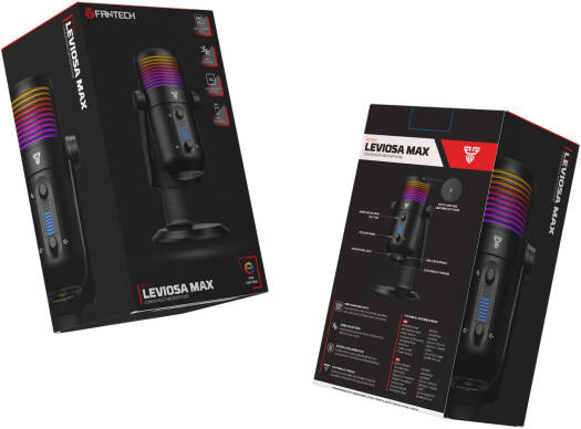 Fantech MCX03 Leviosa Max Condenser Microphone BLACK