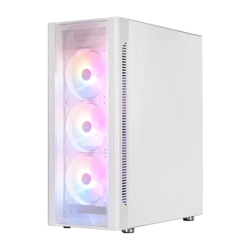 GALAX Revolution– 06 white Gaming Case 4 FAN RGB