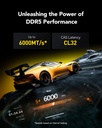 Lexar THOR OC DDR5 RAM 32GB Kit (2x16GB) 6000 MHz