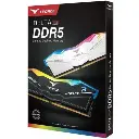 RAM T-FORCE RGB 32GB 16X2 6000MHz DDR5 - WHITE