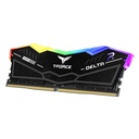RAM TEAM T-FORCE 32GB 16X2 6000MHZ DDR5 RGB BLACK