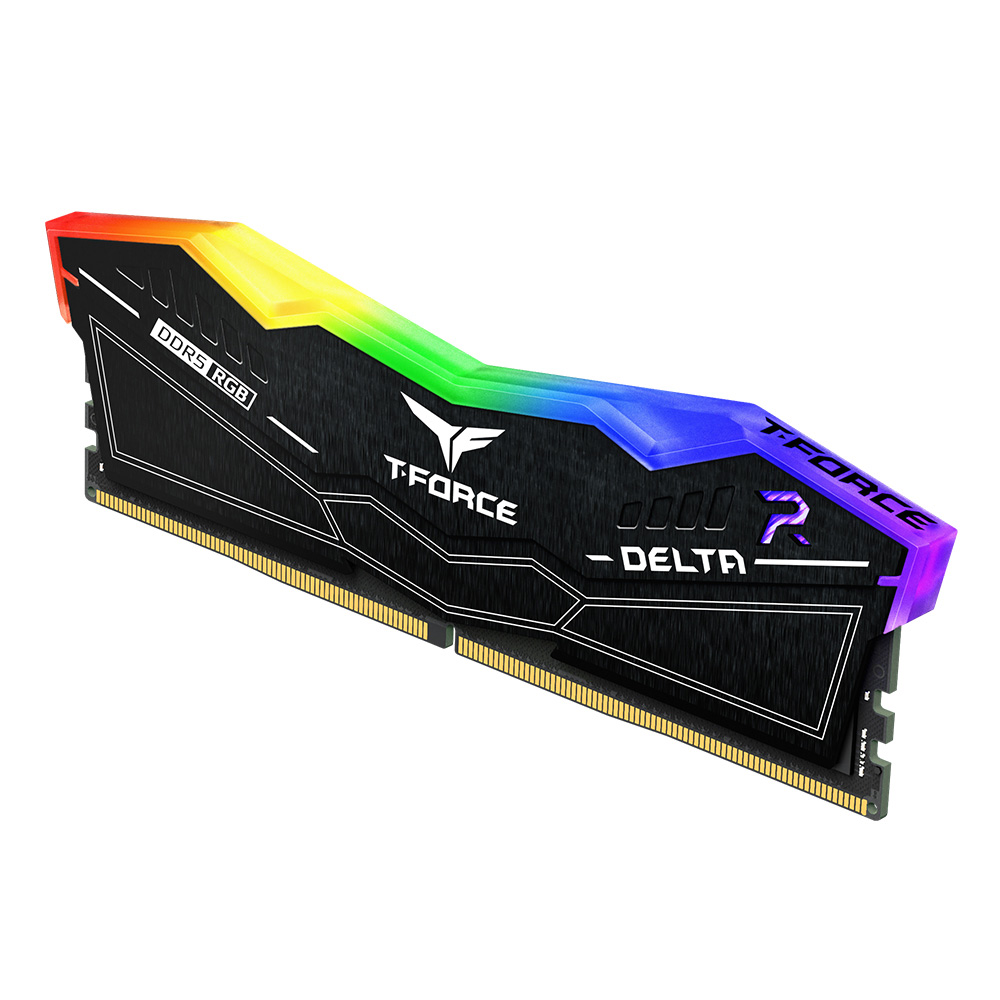 RAM TEAM T-FORCE 32GB 16X2 6000MHZ DDR5 RGB BLACK