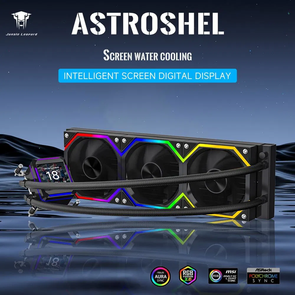 Liquid Cooler JUNGLE LEOPARD ASTROBEAT 360 BLACK