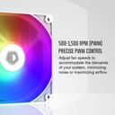 ID-COOLING SE-214 XT ARGB WHITE