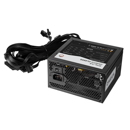 GALAX OMEGA GL650S Non-Modular Power Supply Black