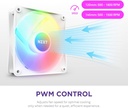 NZXT F120 1 FAN RGB WHITE